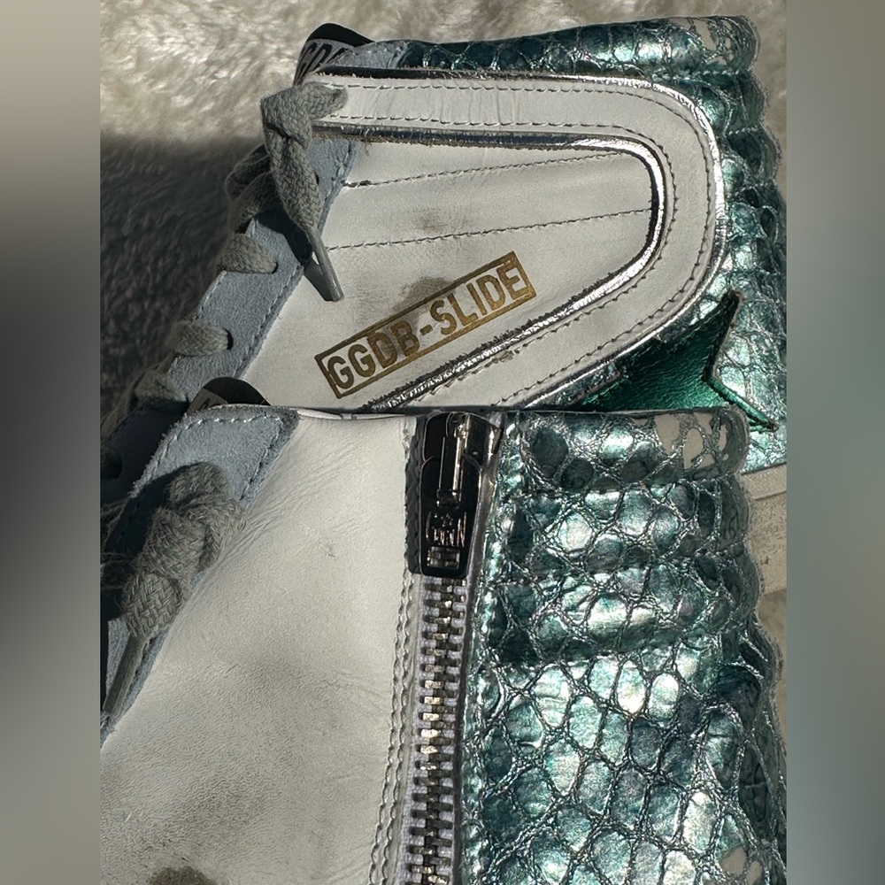 GGDB teal croc slides - Picture 8 of 16